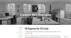 Desktop Screenshot of creativewebspecialist.co.uk