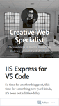Mobile Screenshot of creativewebspecialist.co.uk